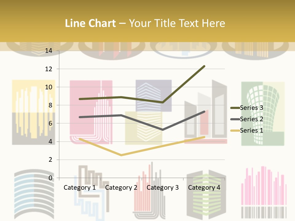 Silhouette Windows Graphics PowerPoint Template