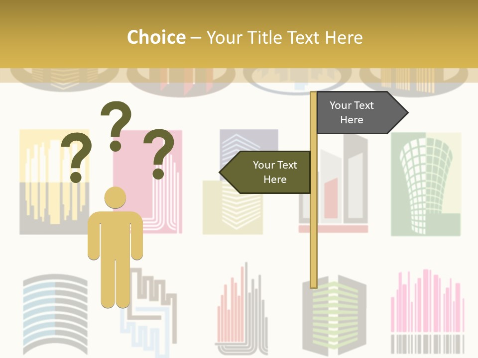 Silhouette Windows Graphics PowerPoint Template