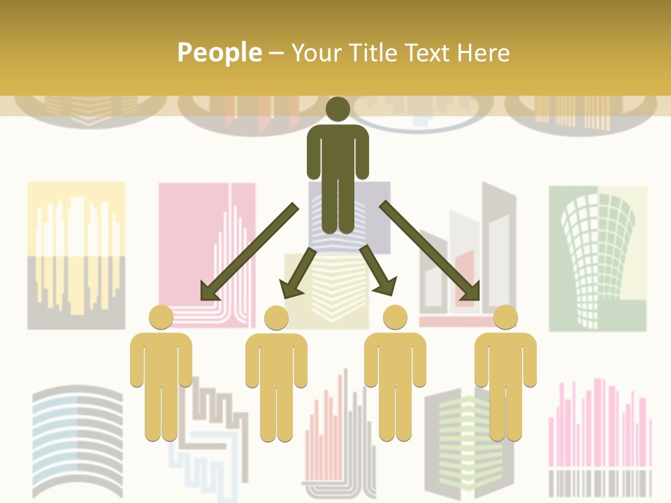 Silhouette Windows Graphics PowerPoint Template