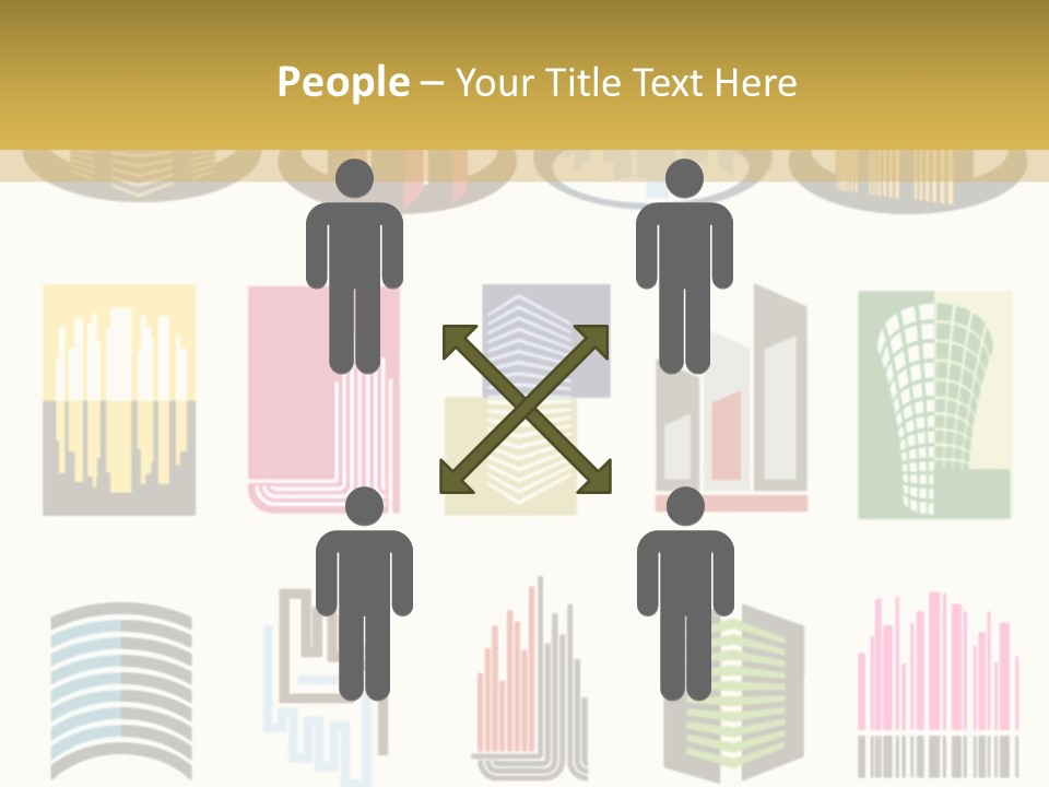 Silhouette Windows Graphics PowerPoint Template