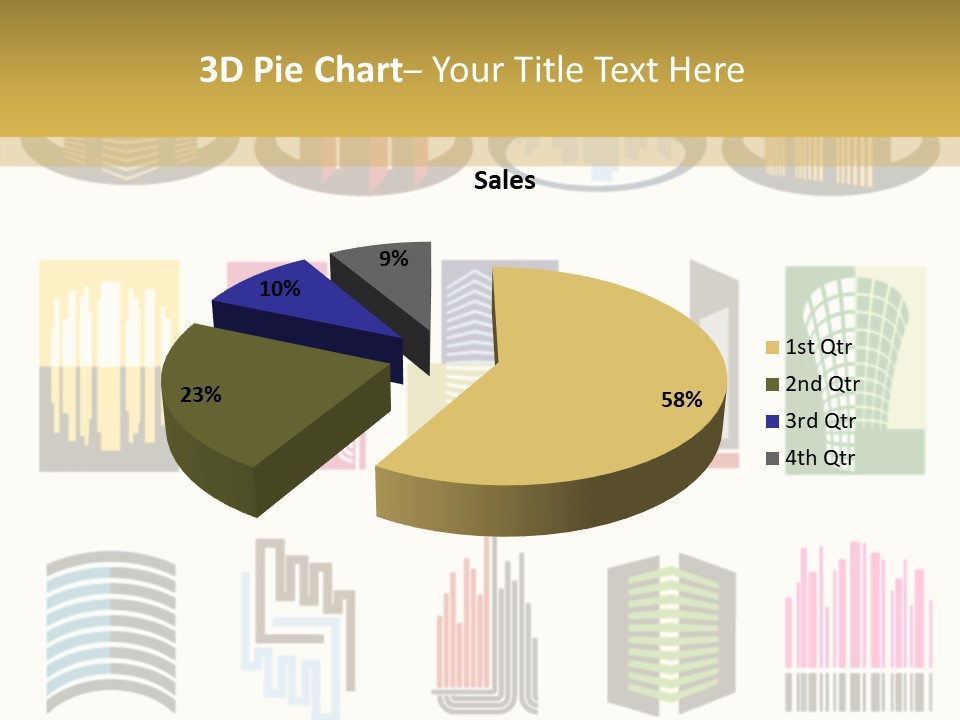 Silhouette Windows Graphics PowerPoint Template