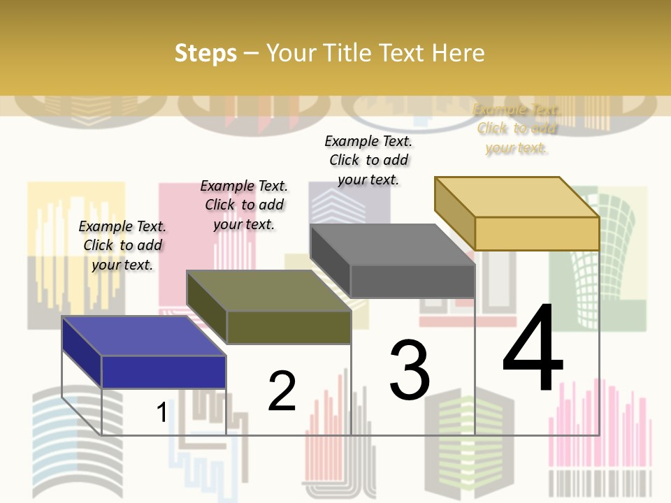 Silhouette Windows Graphics PowerPoint Template