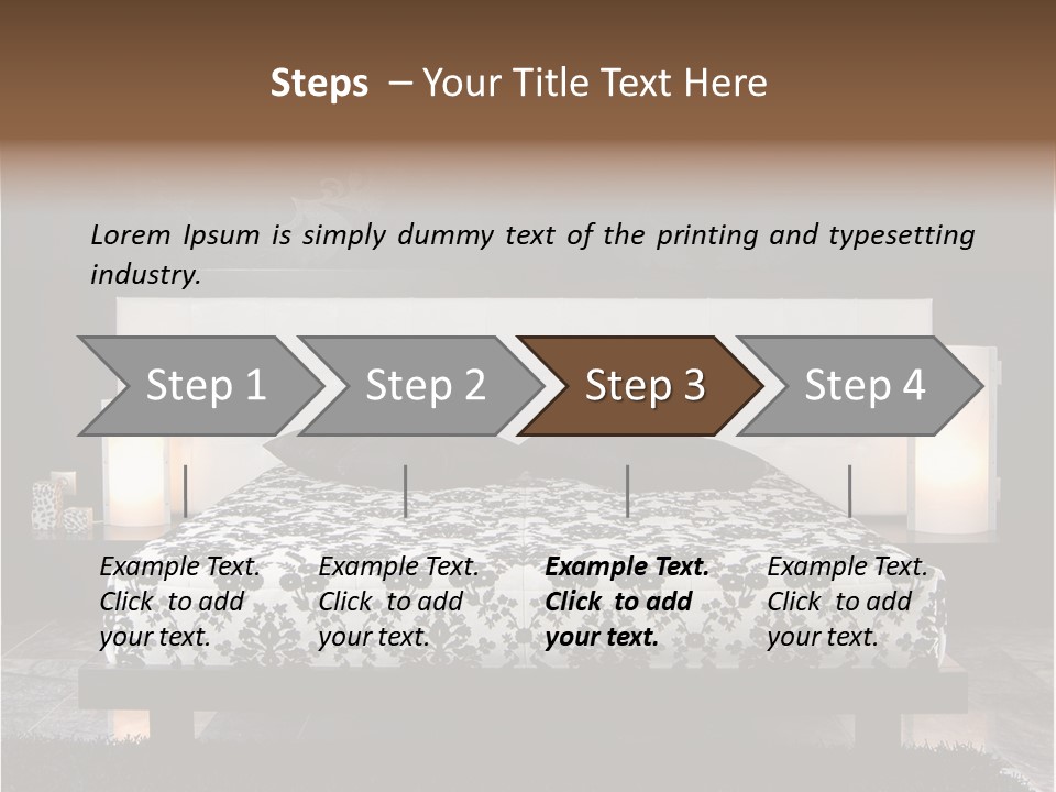 Relax Furnishing Carpet PowerPoint Template