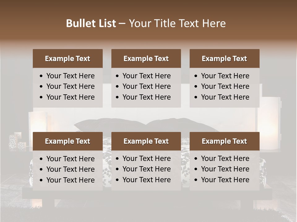 Relax Furnishing Carpet PowerPoint Template