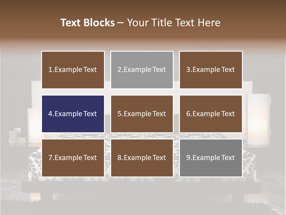 Relax Furnishing Carpet PowerPoint Template