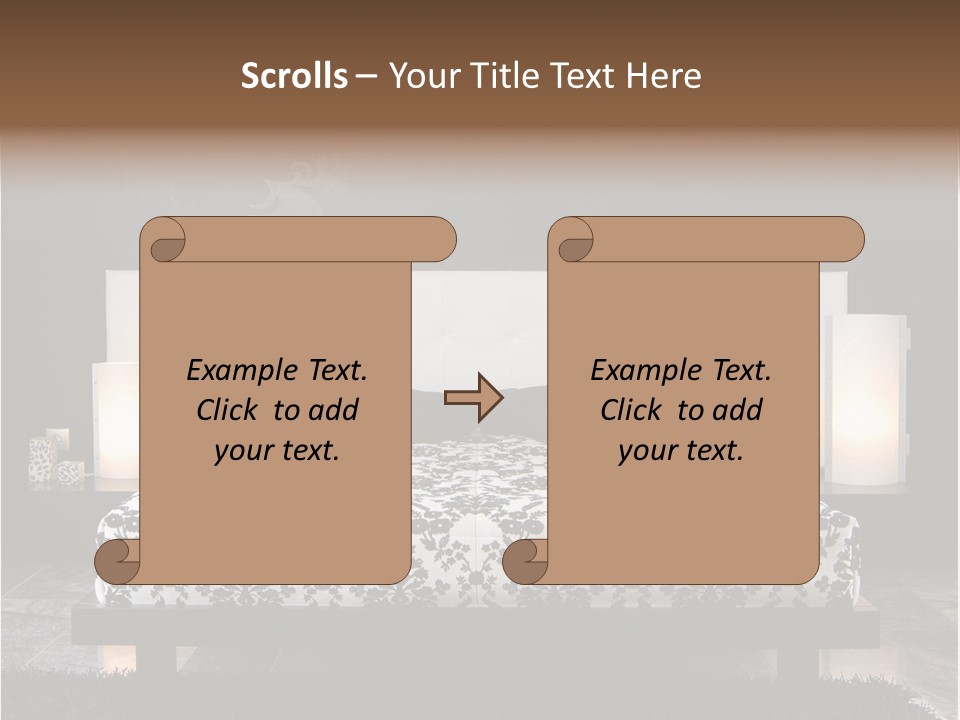 Relax Furnishing Carpet PowerPoint Template