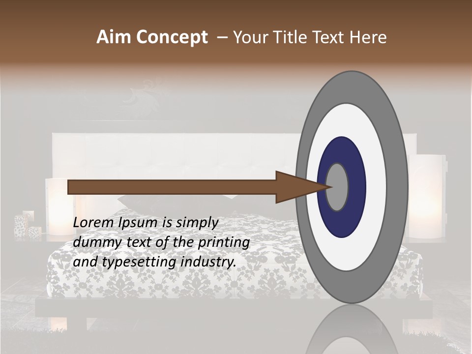 Relax Furnishing Carpet PowerPoint Template