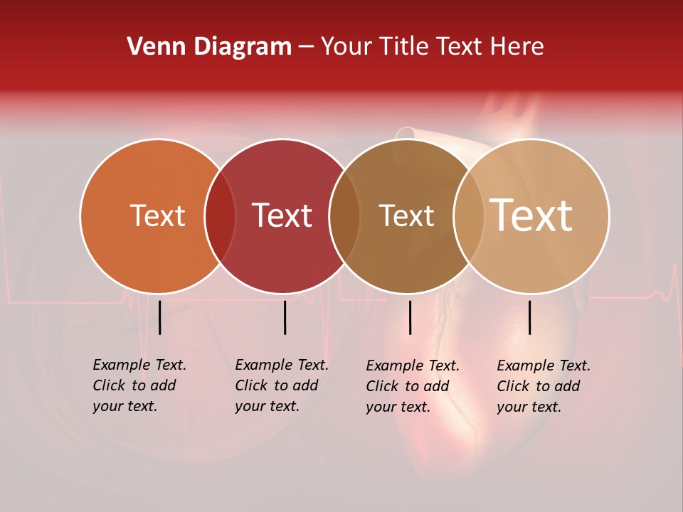 Heartbeat Chest Anatomy PowerPoint Template