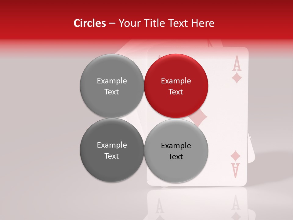 Chance Hearts Gaming PowerPoint Template