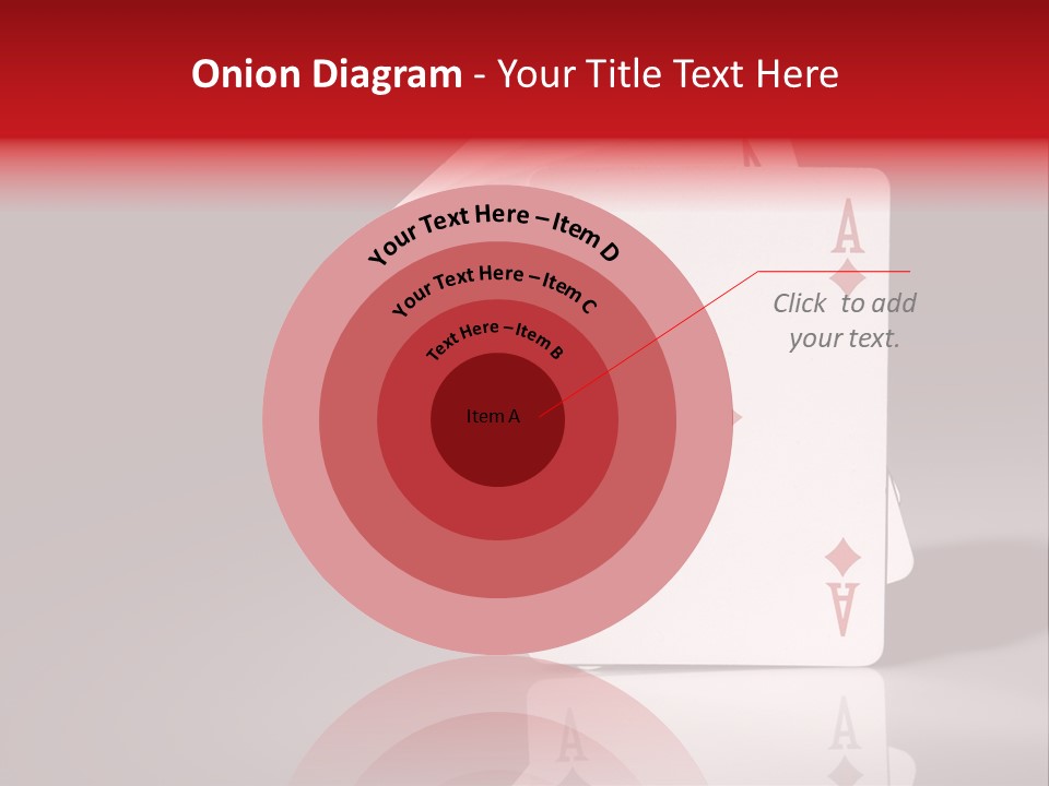 Chance Hearts Gaming PowerPoint Template