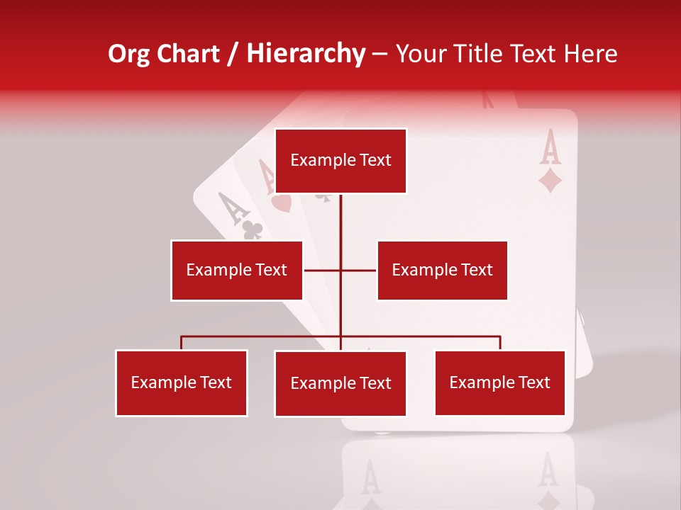 Chance Hearts Gaming PowerPoint Template