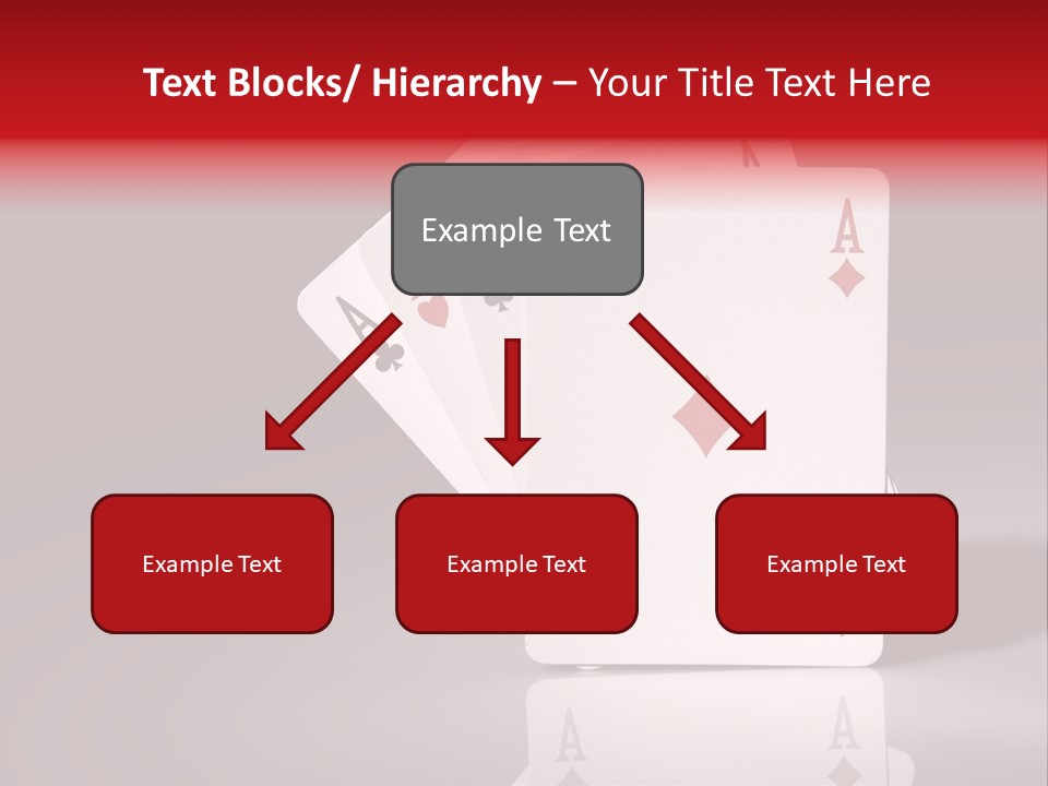 Chance Hearts Gaming PowerPoint Template