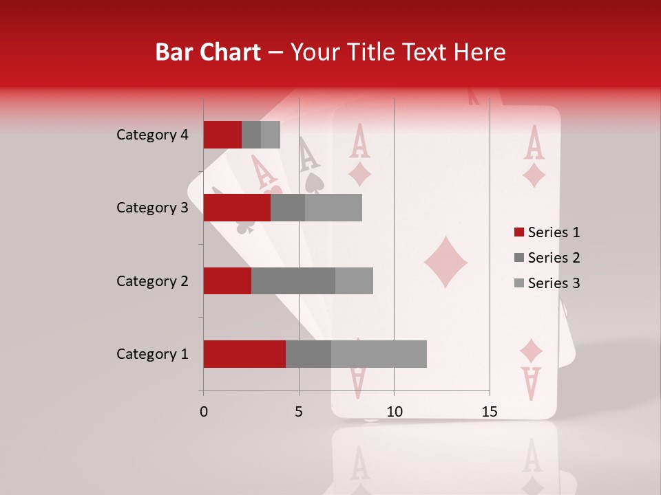 Chance Hearts Gaming PowerPoint Template