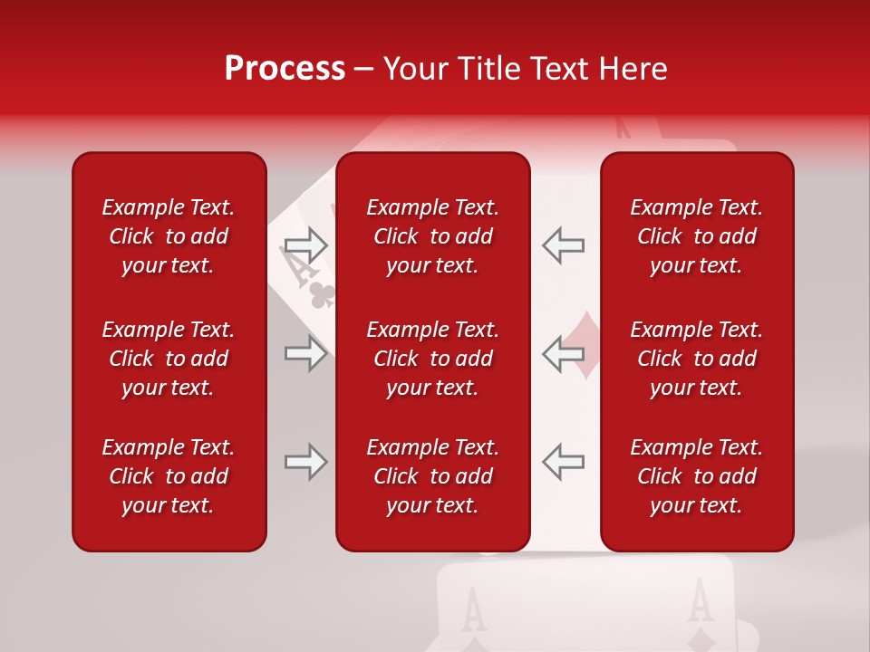 Chance Hearts Gaming PowerPoint Template