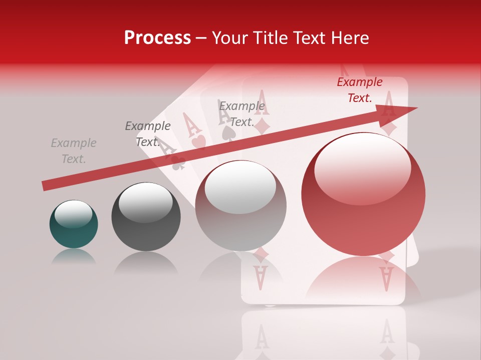 Chance Hearts Gaming PowerPoint Template