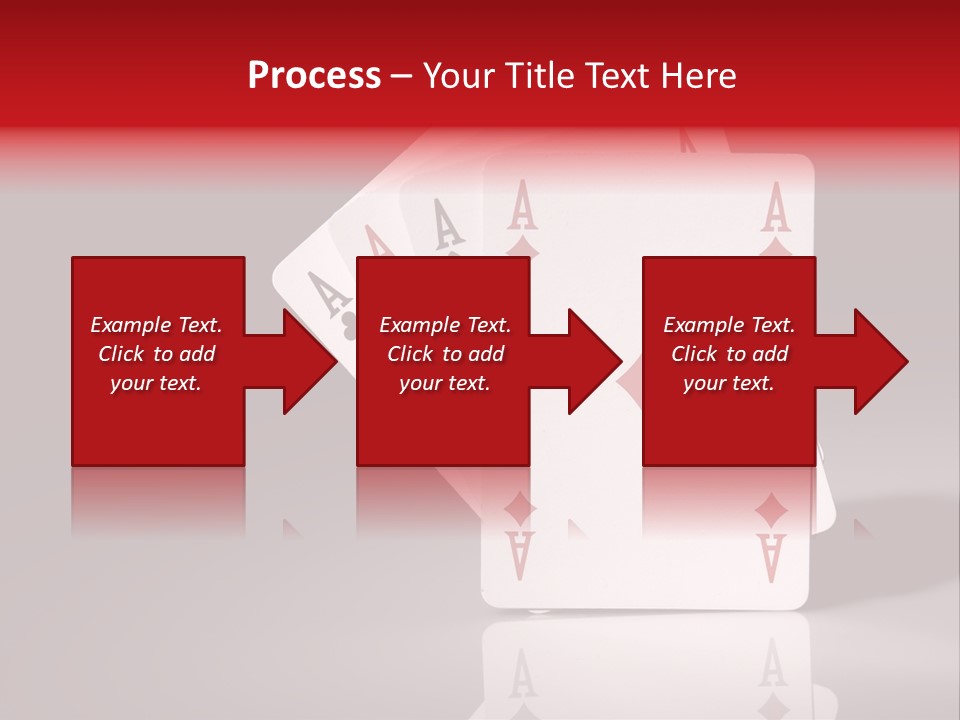 Chance Hearts Gaming PowerPoint Template