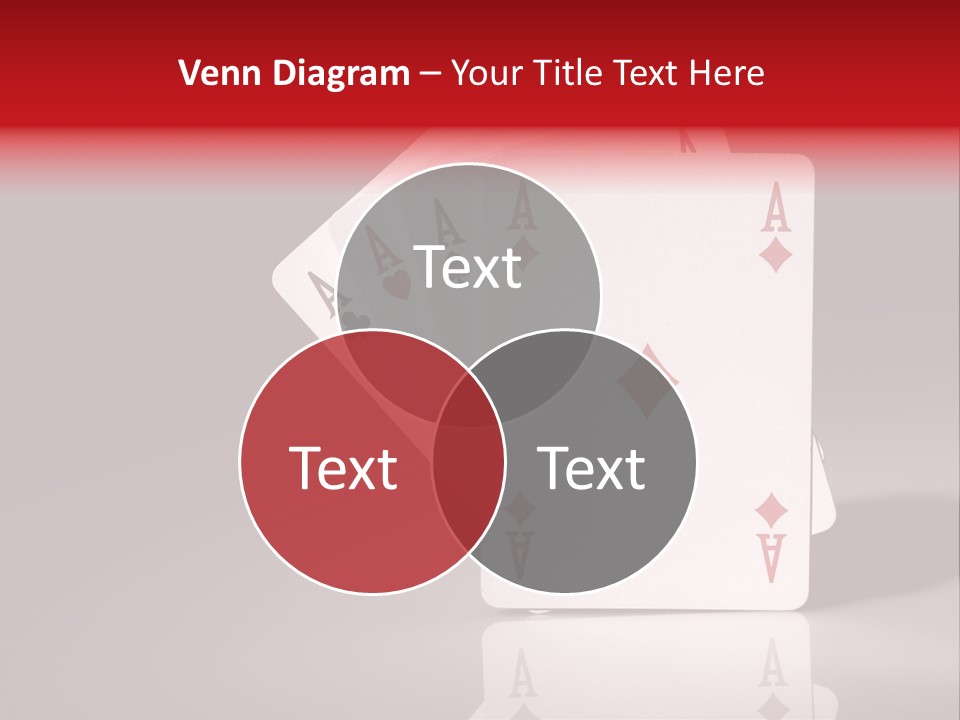 Chance Hearts Gaming PowerPoint Template