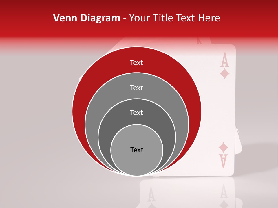 Chance Hearts Gaming PowerPoint Template