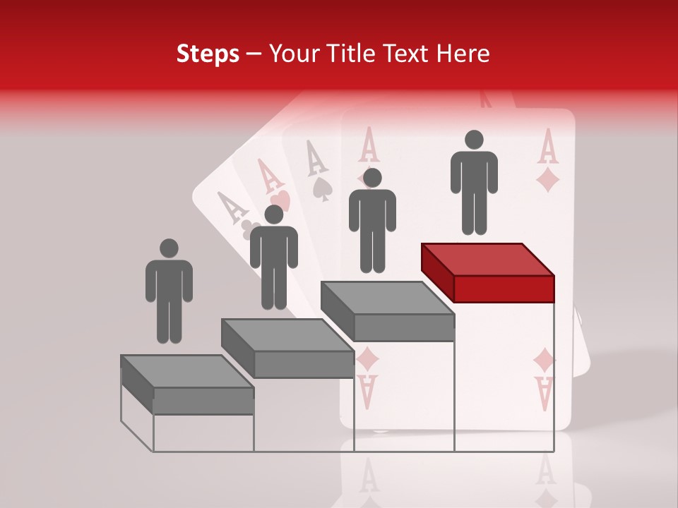 Chance Hearts Gaming PowerPoint Template