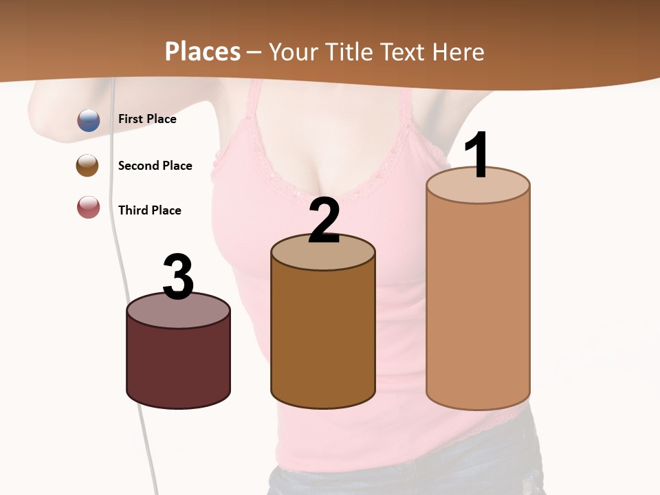 Happiness Teen Music PowerPoint Template