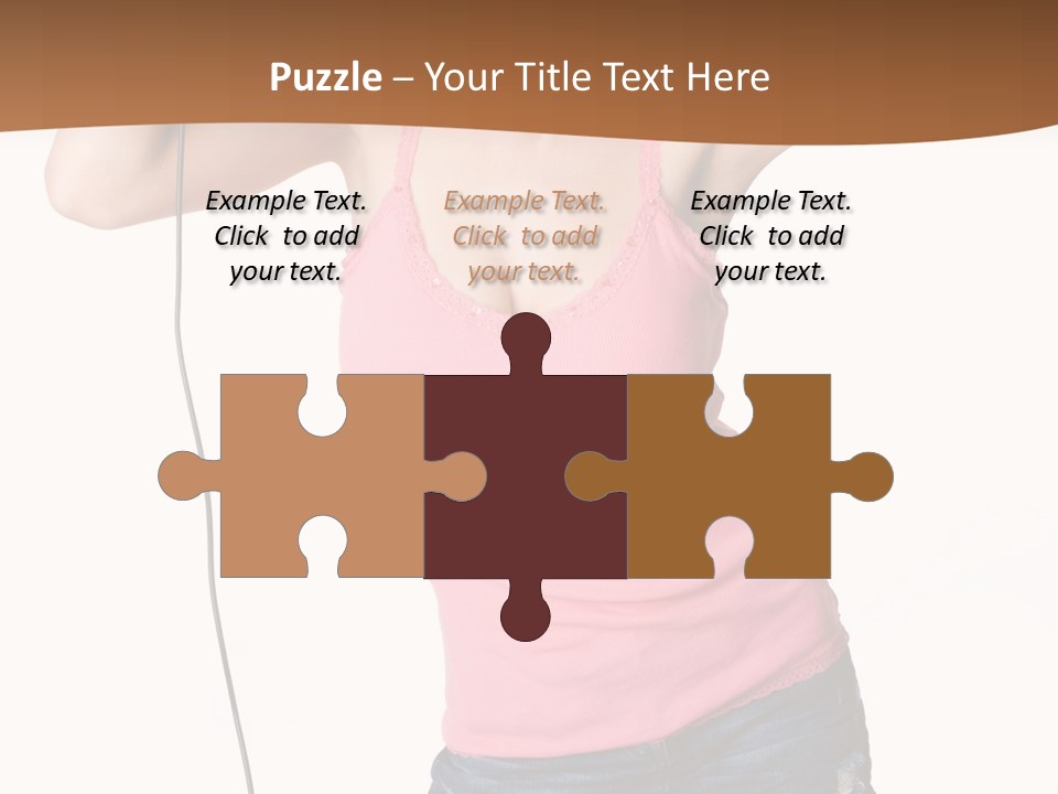 Happiness Teen Music PowerPoint Template