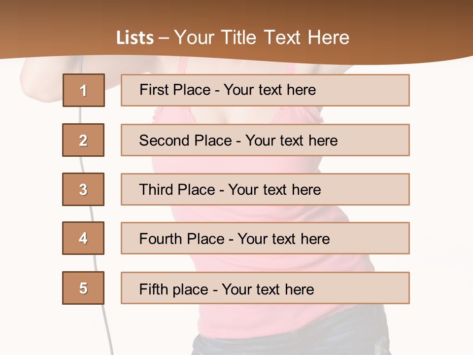 Happiness Teen Music PowerPoint Template