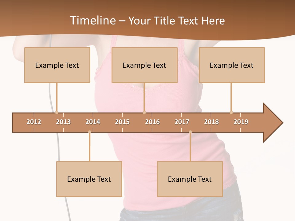 Happiness Teen Music PowerPoint Template