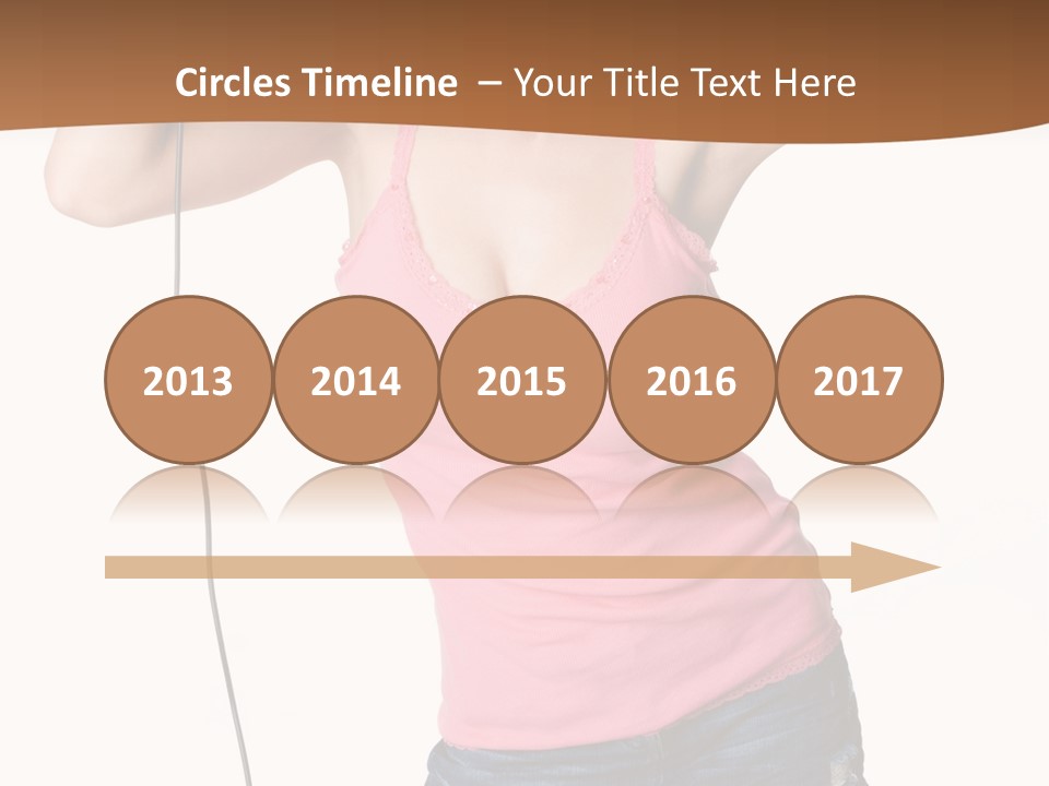 Happiness Teen Music PowerPoint Template