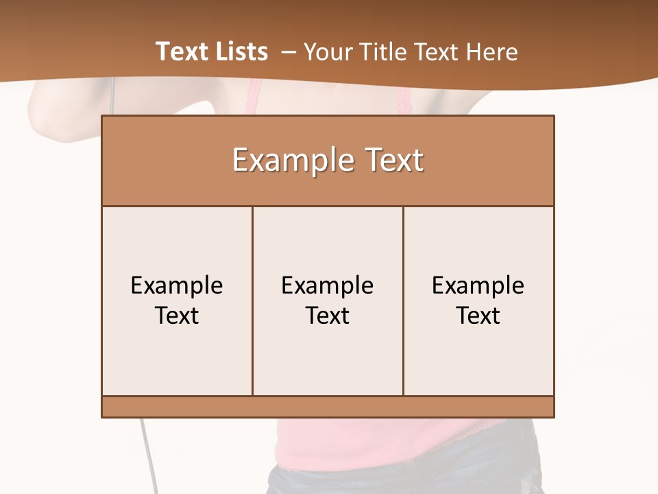Happiness Teen Music PowerPoint Template