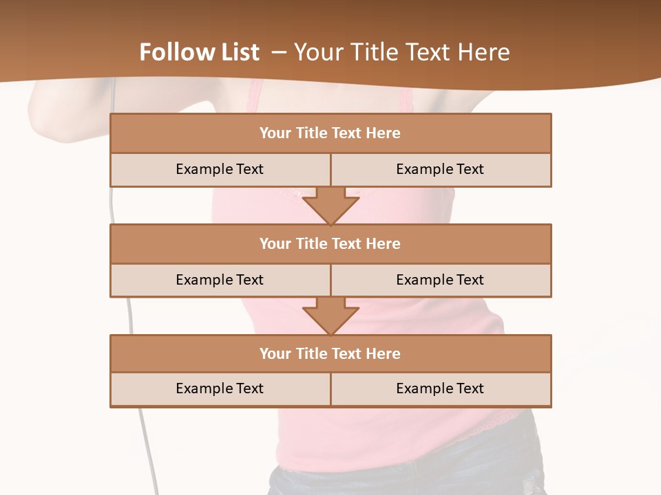 Happiness Teen Music PowerPoint Template