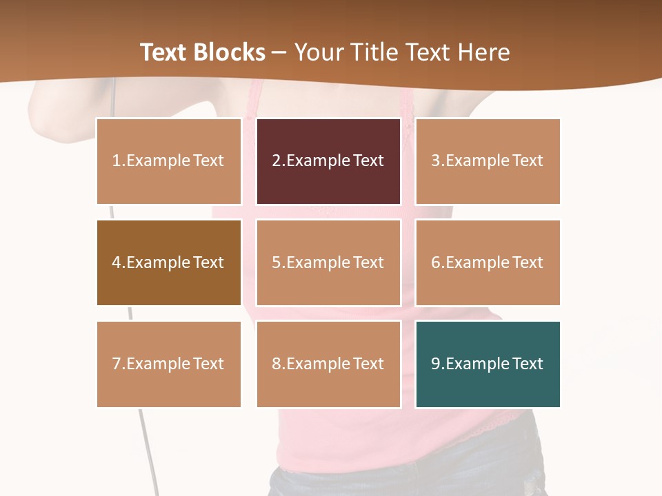 Happiness Teen Music PowerPoint Template