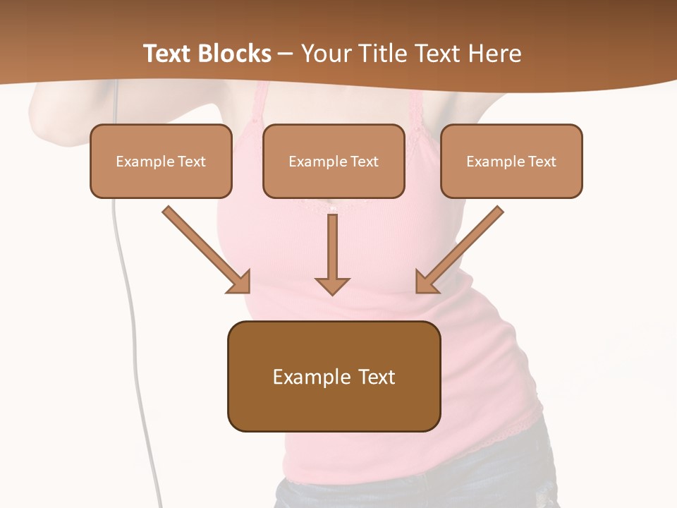 Happiness Teen Music PowerPoint Template