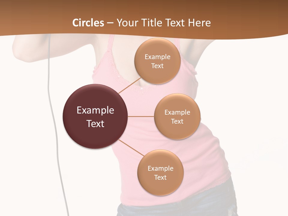 Happiness Teen Music PowerPoint Template