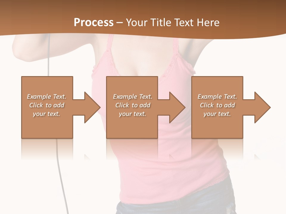 Happiness Teen Music PowerPoint Template