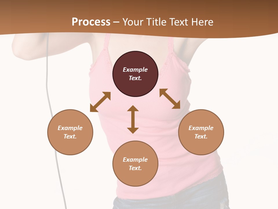 Happiness Teen Music PowerPoint Template