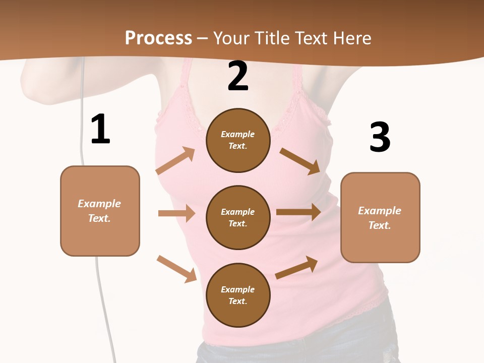 Happiness Teen Music PowerPoint Template