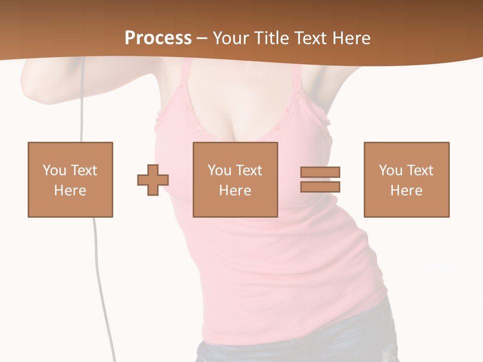 Happiness Teen Music PowerPoint Template