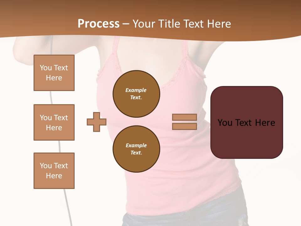 Happiness Teen Music PowerPoint Template