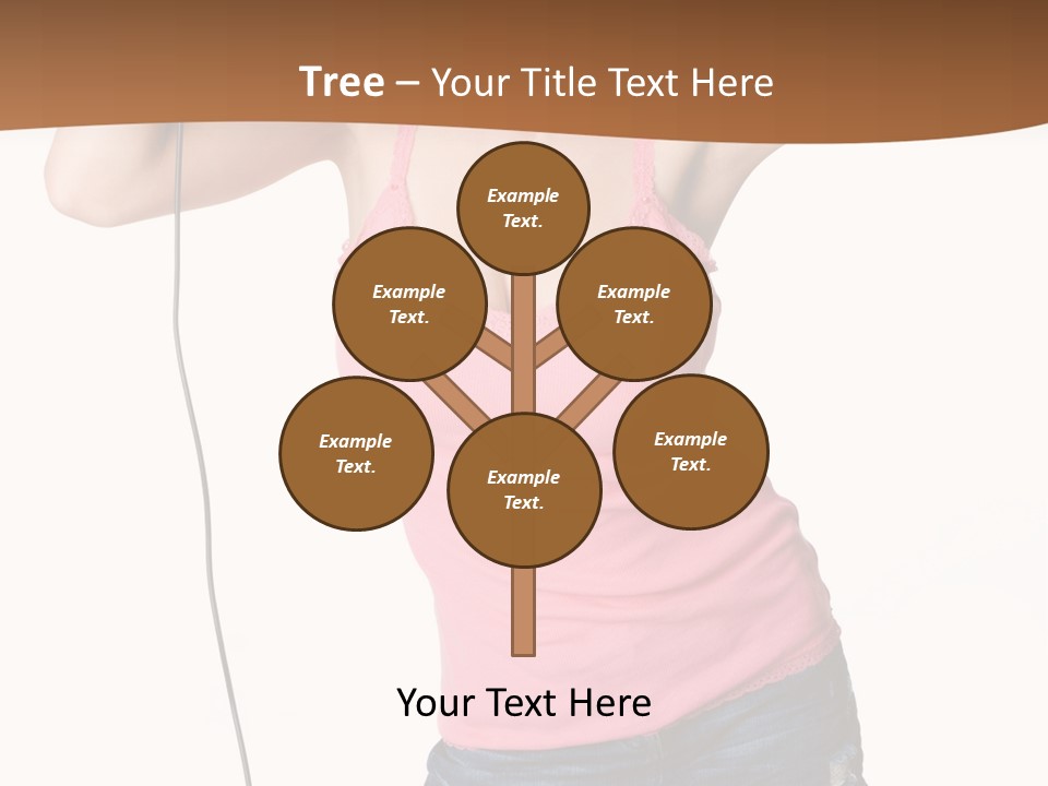 Happiness Teen Music PowerPoint Template