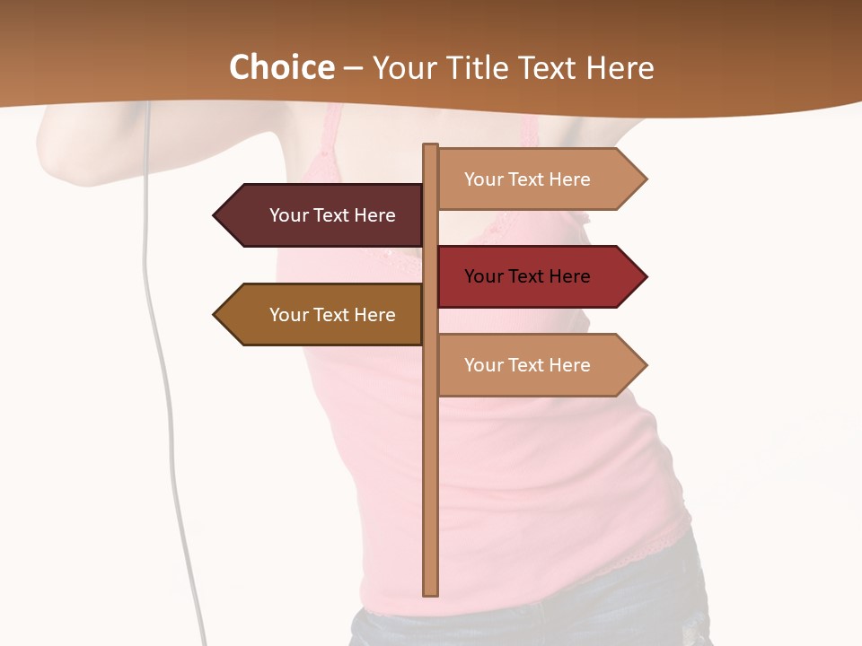 Happiness Teen Music PowerPoint Template