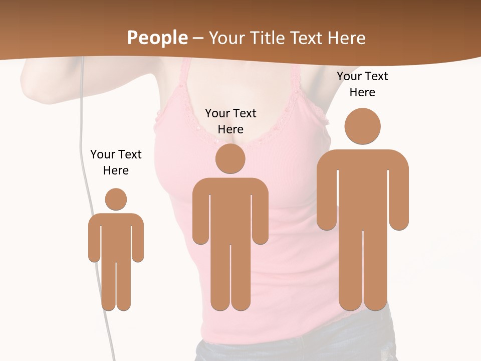 Happiness Teen Music PowerPoint Template