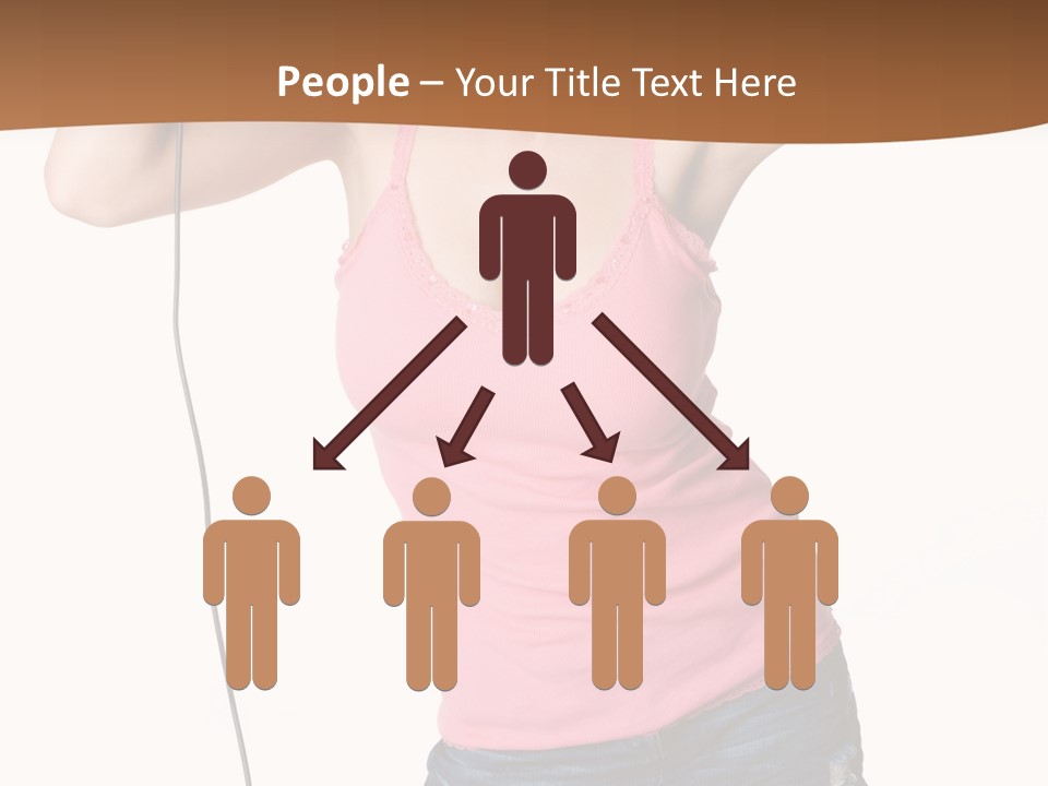 Happiness Teen Music PowerPoint Template