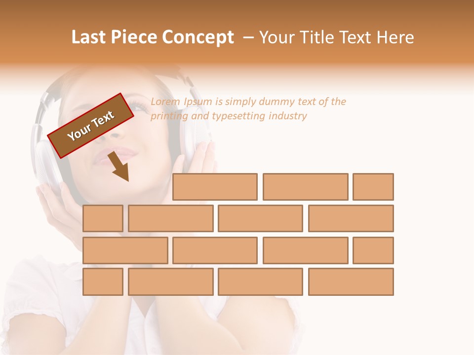 Gorgeous Vitality Lips PowerPoint Template