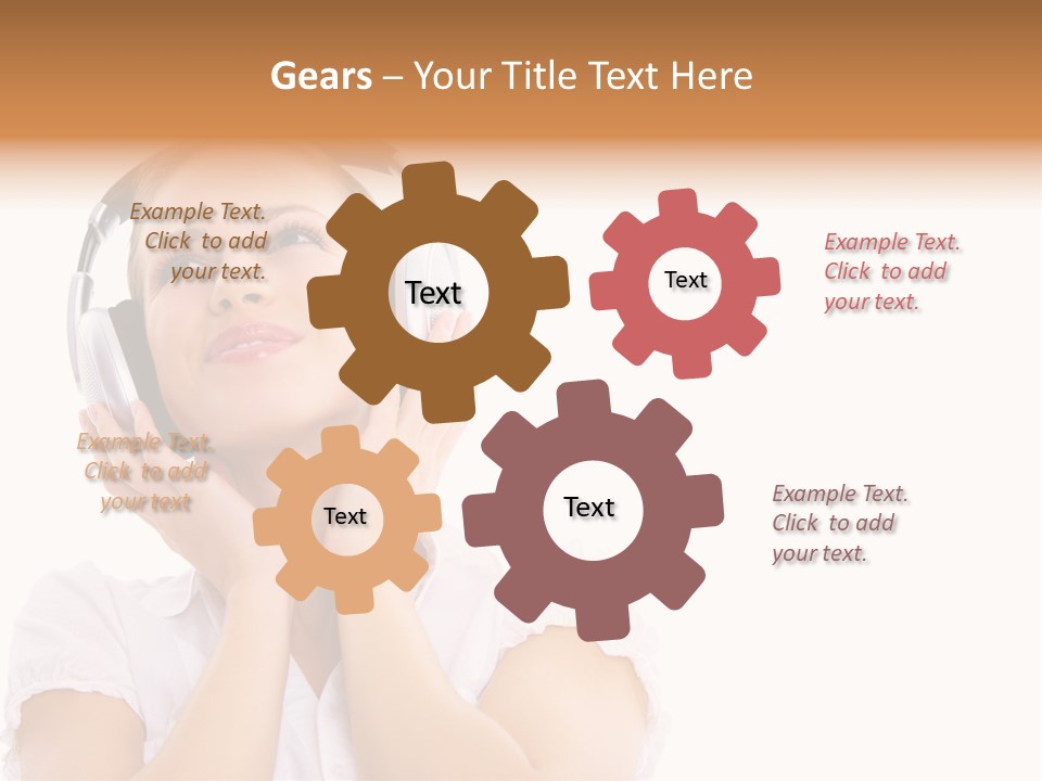 Gorgeous Vitality Lips PowerPoint Template