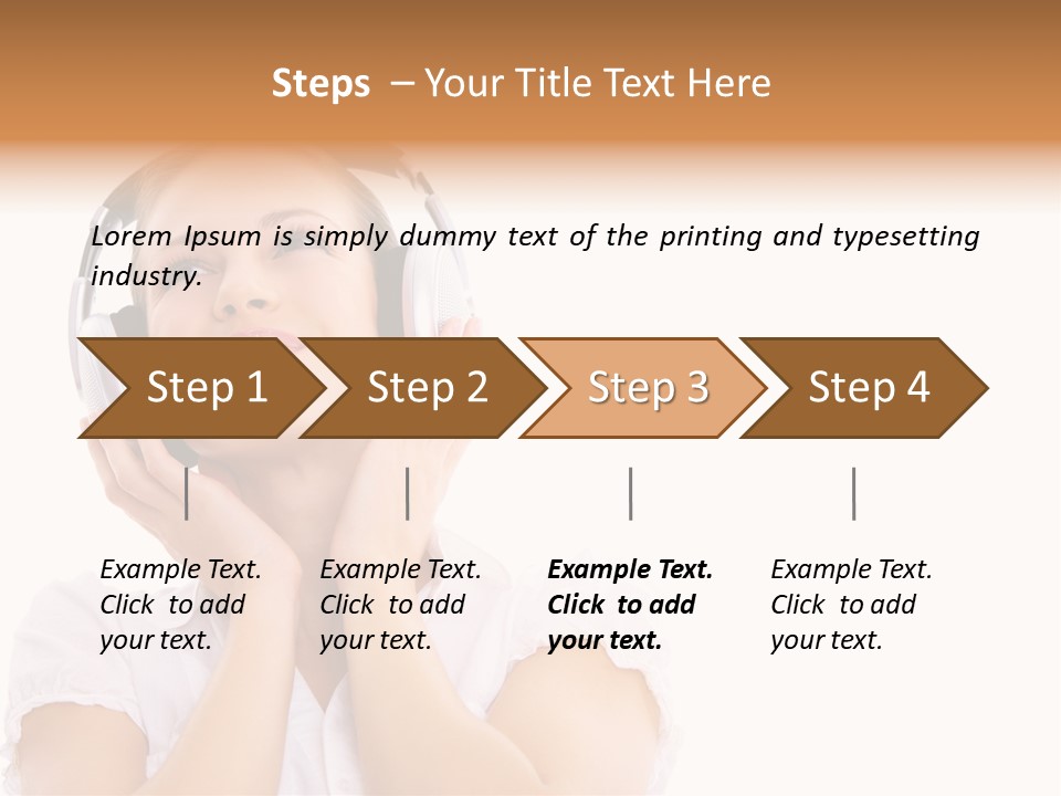 Gorgeous Vitality Lips PowerPoint Template