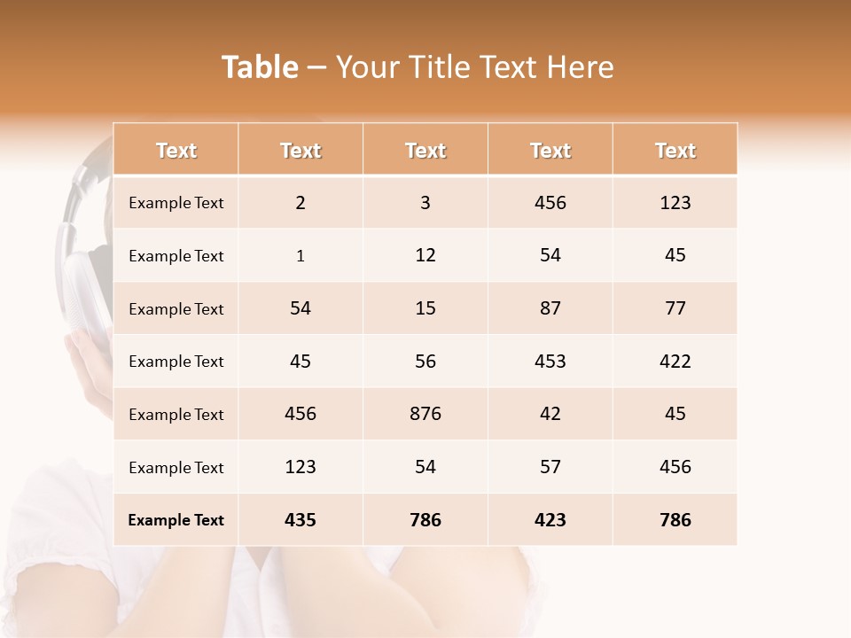 Gorgeous Vitality Lips PowerPoint Template