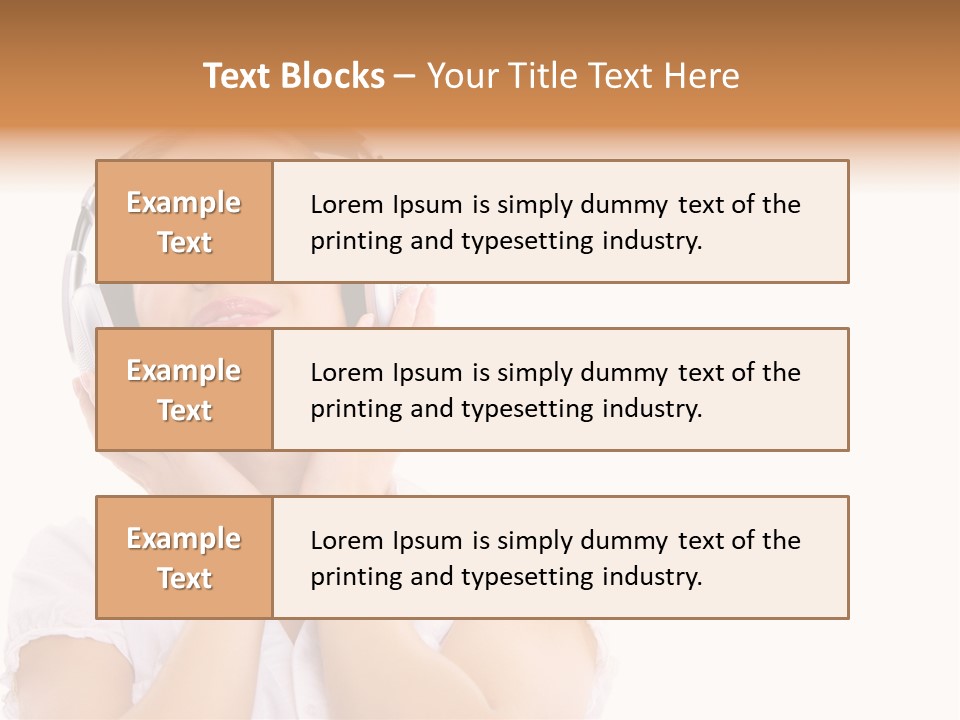 Gorgeous Vitality Lips PowerPoint Template