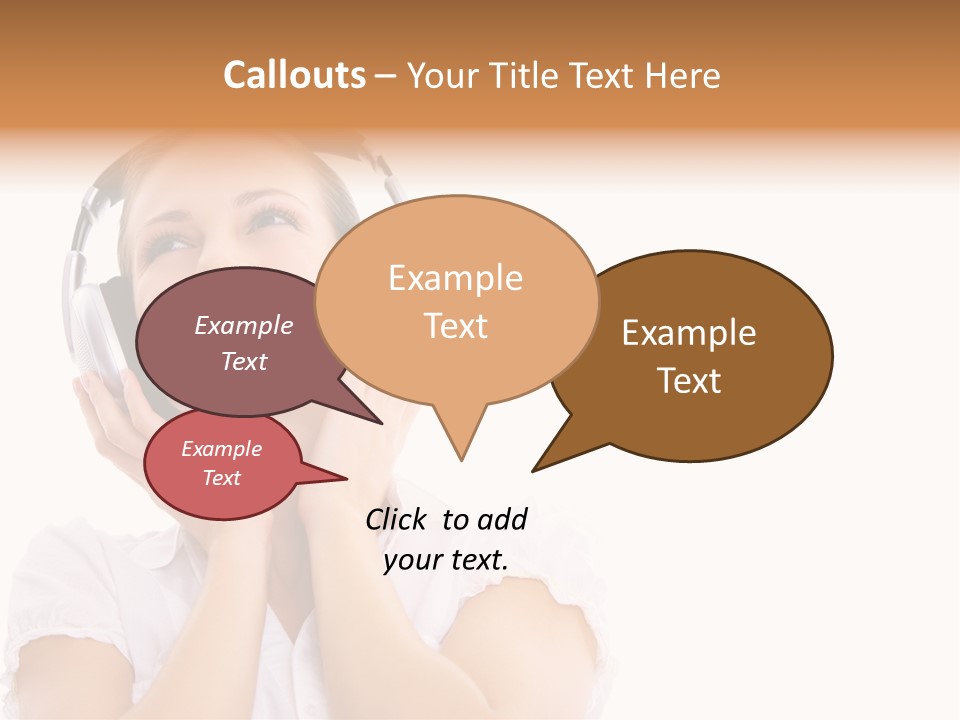 Gorgeous Vitality Lips PowerPoint Template