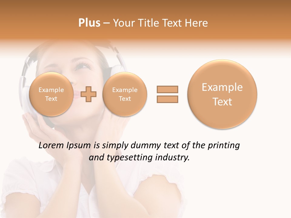 Gorgeous Vitality Lips PowerPoint Template