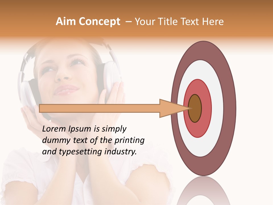 Gorgeous Vitality Lips PowerPoint Template